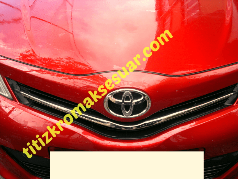 TOYOTA YARIS 2012-2013 KROM ÖN PANJUR PASLANMAZ ÇELİK